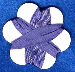 7mm Silk Ribbon - Wisteria